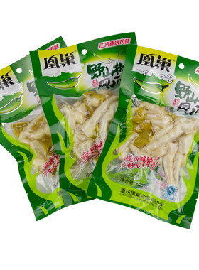 泡椒凤爪凰巢900克野山椒鸡爪