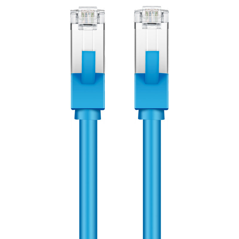 晶华 cat6类网线超六类双屏蔽纯铜网络宽带线连接线家用高速千兆