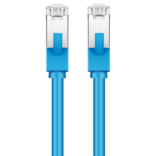 晶华 cat6类网线超六类双屏蔽纯铜网络宽带线连接线家用高速千兆