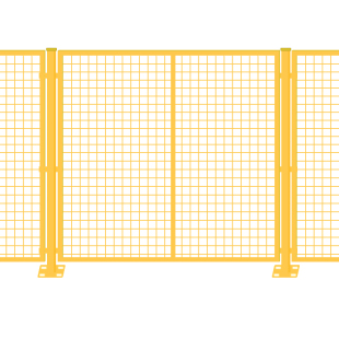 伊水仓库车间隔离网铁丝网围栏铁栅栏基坑护栏防护网施工道路围挡