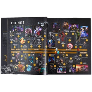 中商原版漫威争霸赛：战场艺术设定集 英文原版 Marvel Contest of Champions: The Art of the Battlerealm 影视设定集 漫威