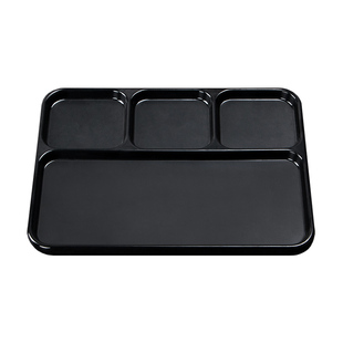 分格密胺餐具韩式烧烤三格四格调料盘丰茂烤肉火锅串串蘸料酱料盘