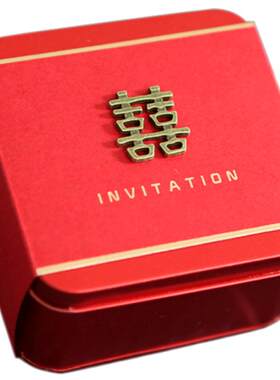 中式风网红高档婚庆用品喜糖盒子