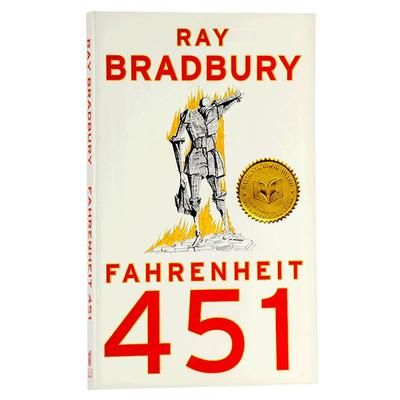 【中商原版】华氏451度 英文原版 Fahrenheit 451 Ray Bradbury《火星编年史》作者 雷·布拉德伯里 代表作 反乌托邦 科幻小?