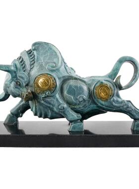 乾坤办公室乔迁开业礼品华尔街牛