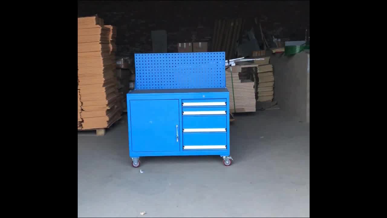 Oem Jiezhida Furniture Factory Price Garage Heavy Duty Workbench