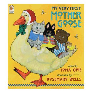 【中商原版】鹅妈妈童谣 英文原版绘本 My very first mother Goose 0-3-6岁低幼宝宝英语启蒙  磨耳朵 廖彩杏书单 韵律送音?