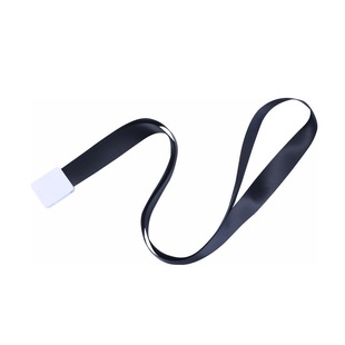 卡仕达2cm宽卡夹扣挂绳IC门禁卡套胸牌吊绳工作证挂脖胸卡会议参会证件保护套吊牌挂带员工厂牌挂脖绳子定制