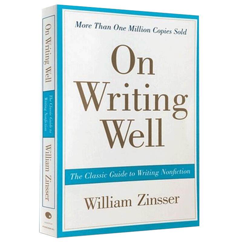 现货 On Writing Well 英文原版 经典写作指南 进口原版 英文写作圣经写作法宝外文原版书作文