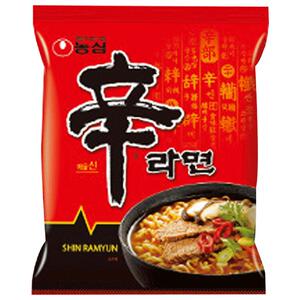 韩国香菇辣味夜宵速食农心辛拉面