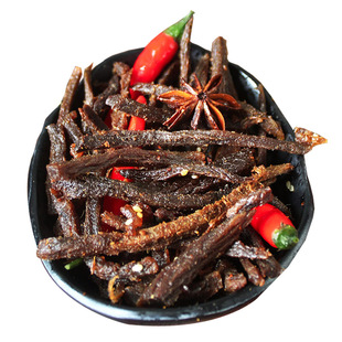 福建龙岩客家永定牛肉丝 坎市香辣牛肉条片嚼劲闽西土楼牛肉干