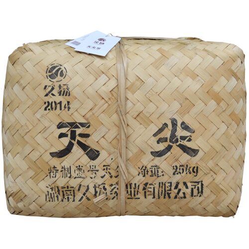 久扬安化黑茶 陈年好茶 正品陈香天尖茶叶 特级蜜药香散茶叶 25kg