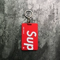 Army Green Red Sup Keychain
