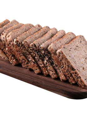 橙子快跑黑麦全麦面包低糖低脂