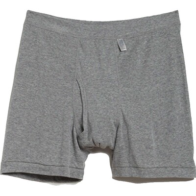 3条装宜而爽男纯棉高腰平角内裤