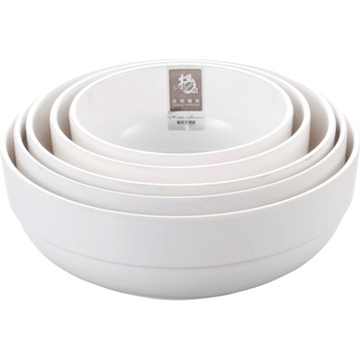 扬格面碗小碗玉瓷米饭碗