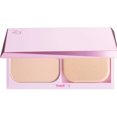 Za/姬芮灵透晶妍粉饼套装遮瑕