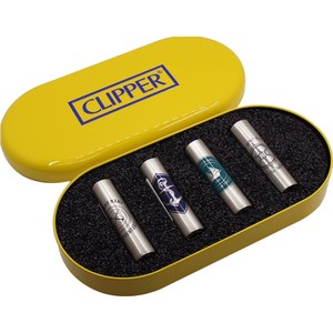 clipper可利福砂轮打火机可充气铁盒礼盒装七夕情人节送男友礼物