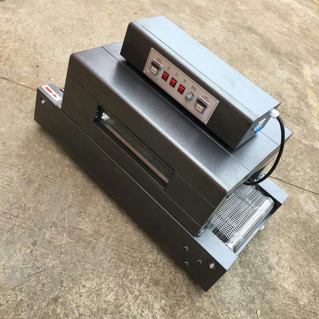 定制厂家260小型热收缩膜包装机热塑机流水线式烘干隧道炉套管pof