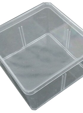 透明正方形化妆品储物盒透明饰品