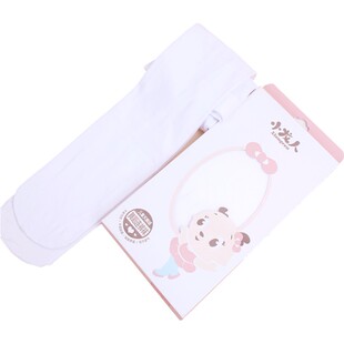 小龙人夏季女童连裤袜薄款天鹅绒丝袜儿童跳舞白色舞蹈袜子女专用