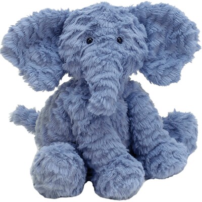 Jellycat波浪毛大象毛绒玩具