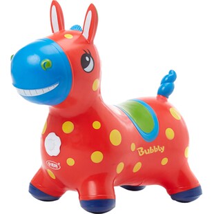 伊诺特宝宝跳跳马儿童加大加厚坐骑男女童大号充气橡胶动物玩具马