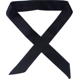 缠手拎提包小丝带帮包包手柄丝巾纯色仿真丝飘带装饰女服装包挂件