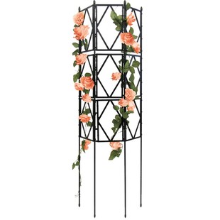 栅栏爬藤架月季花架攀爬植物屏风庭院网格藤架室外户外架子花支架