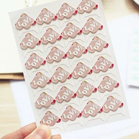 24 угловые наклейки [любовь]