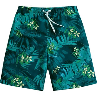 可下水沙滩裤男速干情侣款海边度假女宽松短裤夏季泳裤