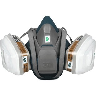 3M防毒面具6502QL喷漆快扣式防尘毒面罩农药化工有机气体防护面具