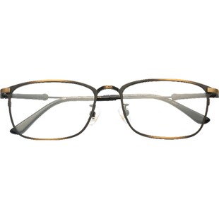 汉HAN眼镜框无度数平光超轻钛架近视眼镜男防蓝光辐射电脑43031