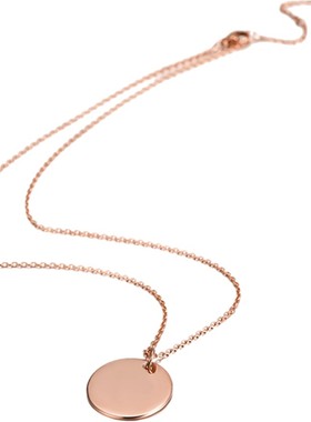 定制项链钛钢吊坠情侣