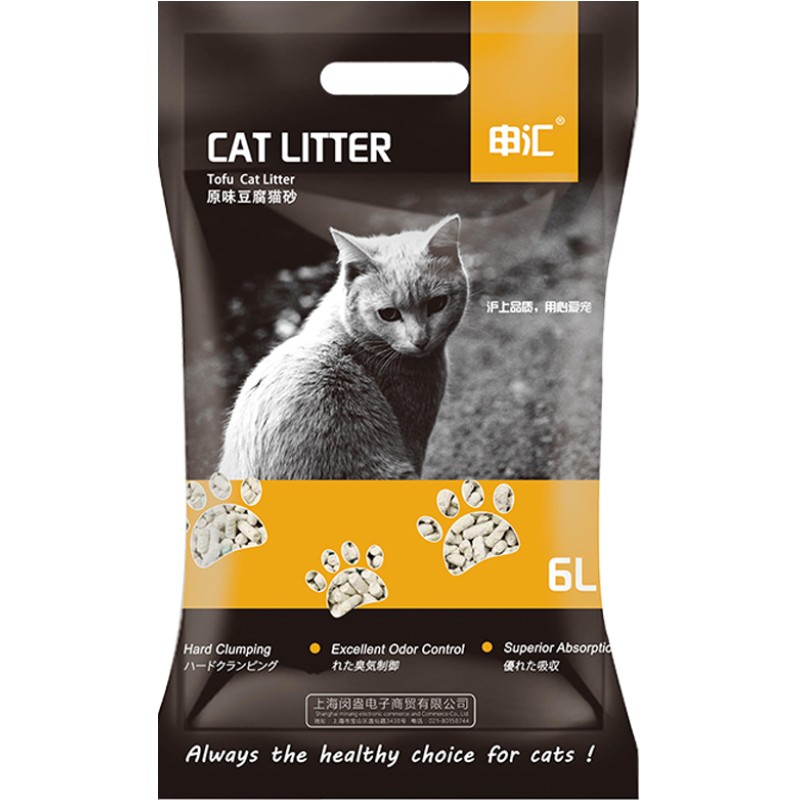 猫砂豆腐6L奶香味绿茶水蜜桃豆腐砂除臭无尘 非10kg20斤猫咪用品