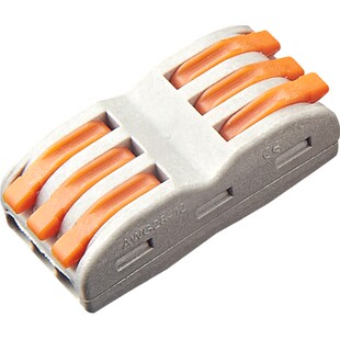 快速接线端子连接器PCT-223多功能电线快速分线器免胶布三进三出