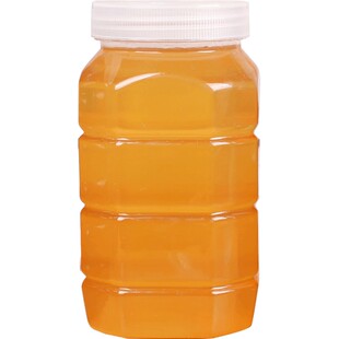 加厚蜂蜜瓶塑料瓶子专用瓶透明带盖食品级pet一斤装2斤储物密封罐