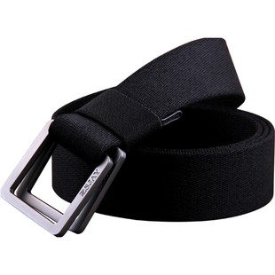 战术鸟（黑扣）双环扣腰带男帆布皮带双扣布裤带潮休闲牛仔裤腰带