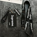 Black Supreme+rubber tag+hanging rope