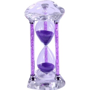 时间沙漏摆件创意3060分钟水晶沙漏计时器生日礼物女生家居装饰品