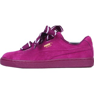 Puma/彪马 Suede Heart 蕾哈娜蝴蝶结时尚休闲女板鞋 364084