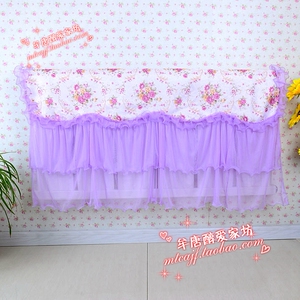 包邮布艺蕾丝暖气罩暖气片罩装饰暖气罩防尘罩老式暖气罩暖气片套