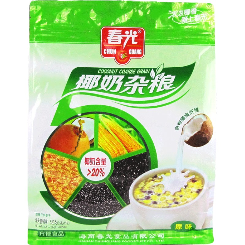 春光海南特产内含15包多味椰奶