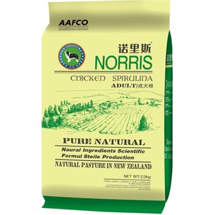 诺里斯狗粮边牧成犬专用粮2.5kg公斤5斤边境牧羊犬狗粮宠物犬主粮
