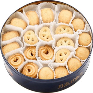 深港曲奇饼干908g铁罐装零食大礼包礼盒装中秋节送礼走亲戚批发