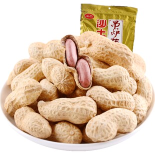 沙土蒜香花生400g小珍珠核桃多味花生带壳2025新货炒货坚果熟花生