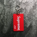 Light Green Red Supreme Keychain