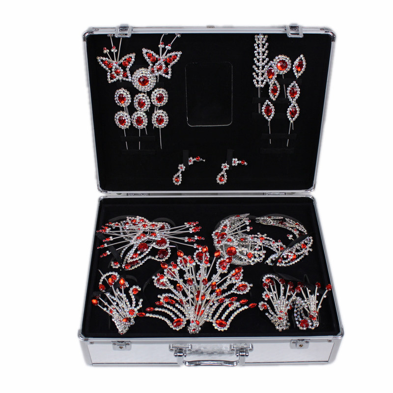 戏剧头面大凤京剧豫剧越剧头饰戏曲青衣花旦小姐五彩木钻正凤大凤