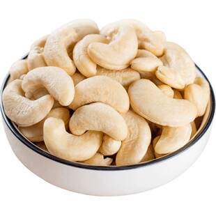 新货原味无添加生腰果500g大粒熟腰果仁孕妇儿童坚果零食干货越南