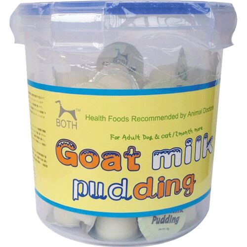 宠物食品 BOTH山羊奶果冻布丁泰迪金毛比熊成犬用狗零食16g*每粒